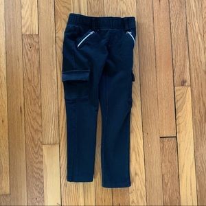 Circo Size 5T moto style black leggings